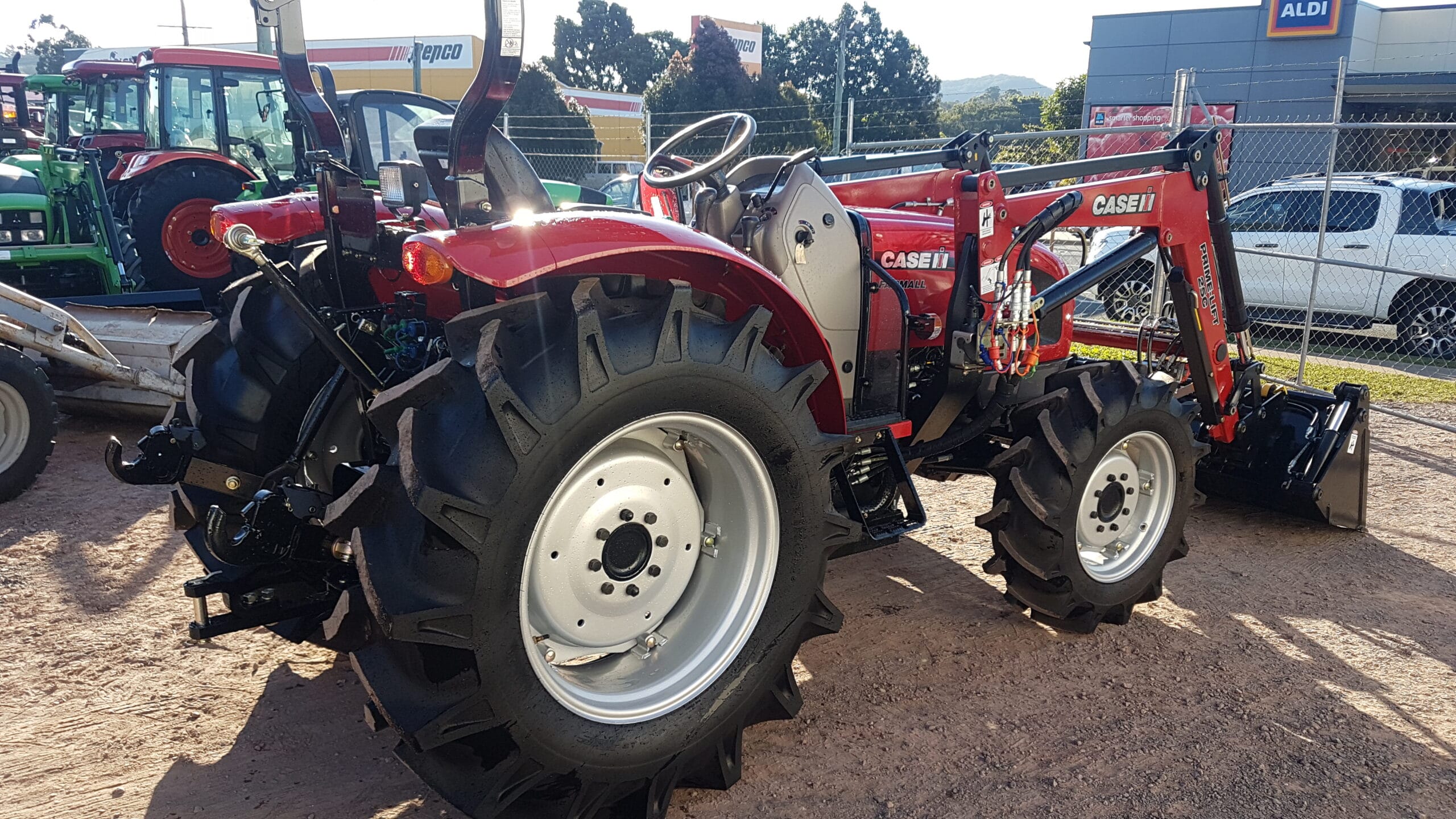 Farmall 60B view from the back right