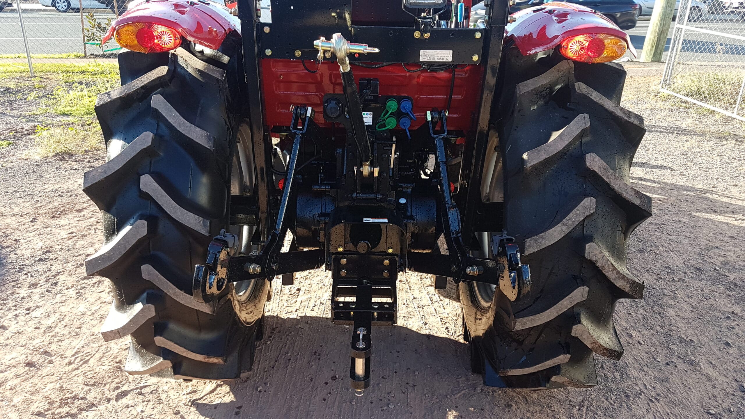 Farmall 60B Rear linkage view