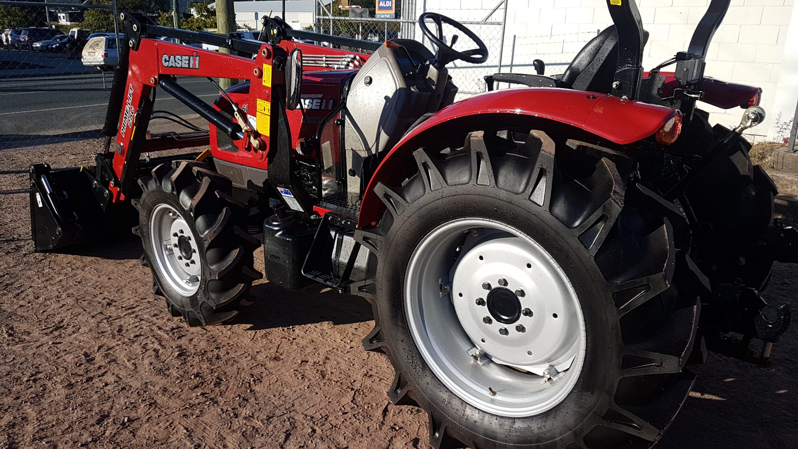 Farmall 60B view from back left