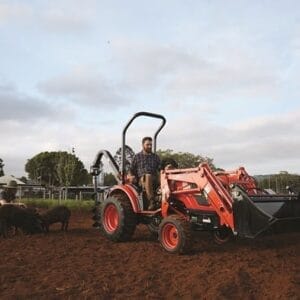KIOTI CK3010 30hp HST ROPS with 4in1