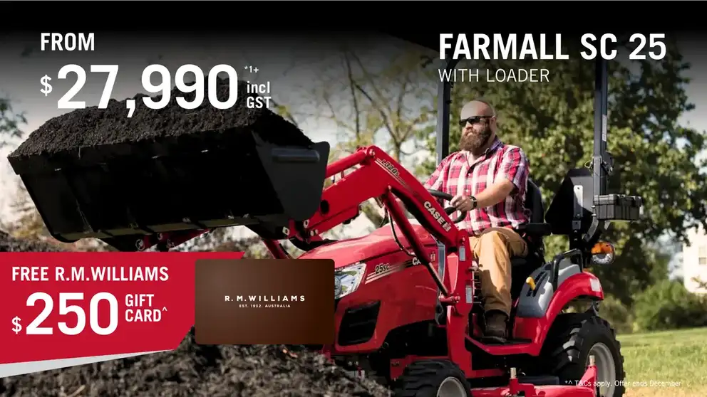 CASE FARMALL 25 SC PROMO