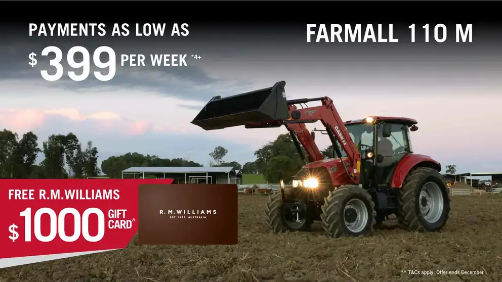 Case FARMALL M 110HP Promo