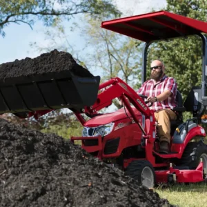 Case IH Farmall 25SC with Loader and Mower