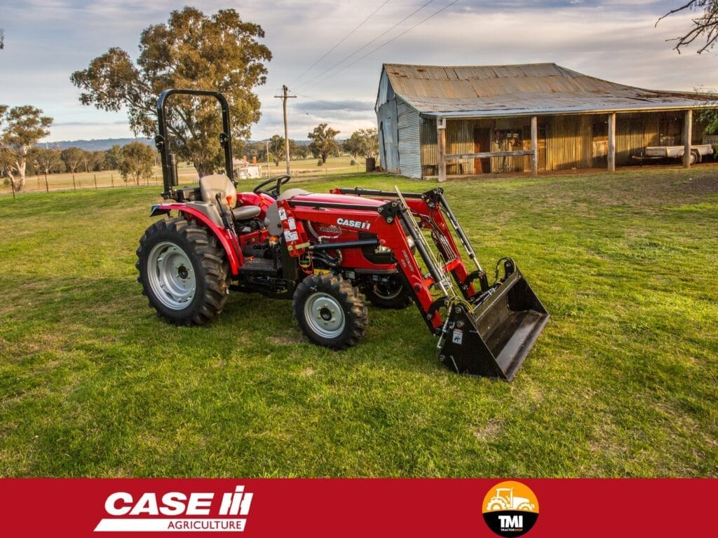 Case Farmall 35B with loader image