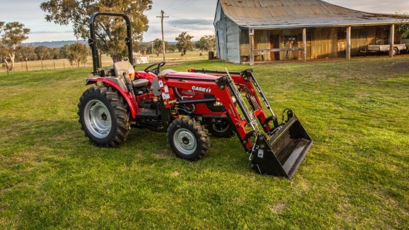 Case Farmall 35B with loader image