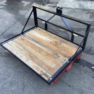 4×3 Carryall with hardwood floor