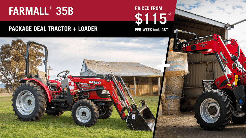 Case IH Farmall 35B Factory Finance Promotion