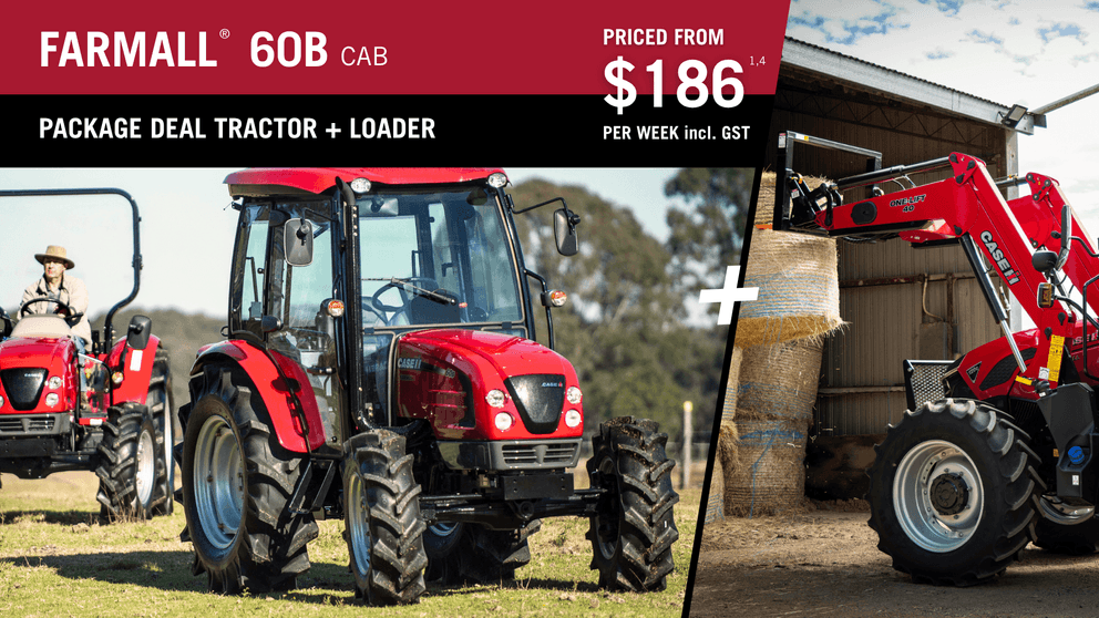 Case IH Farmall 60B Factory Finance Promotion